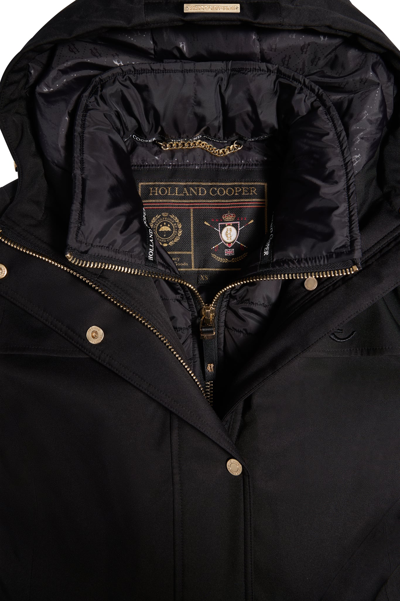 Longline Training Coat (Black)