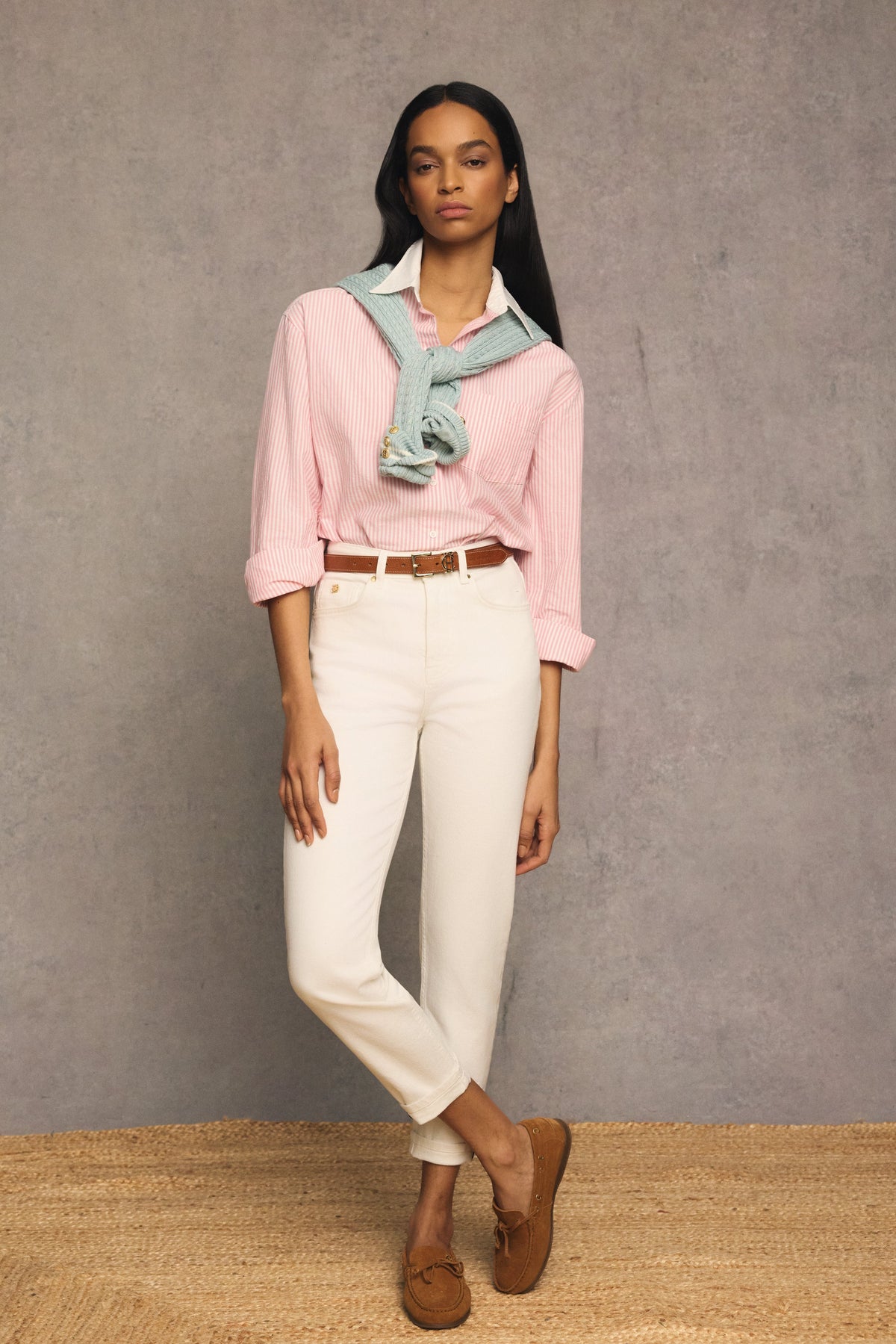 Chantilly Slim Jean (White)