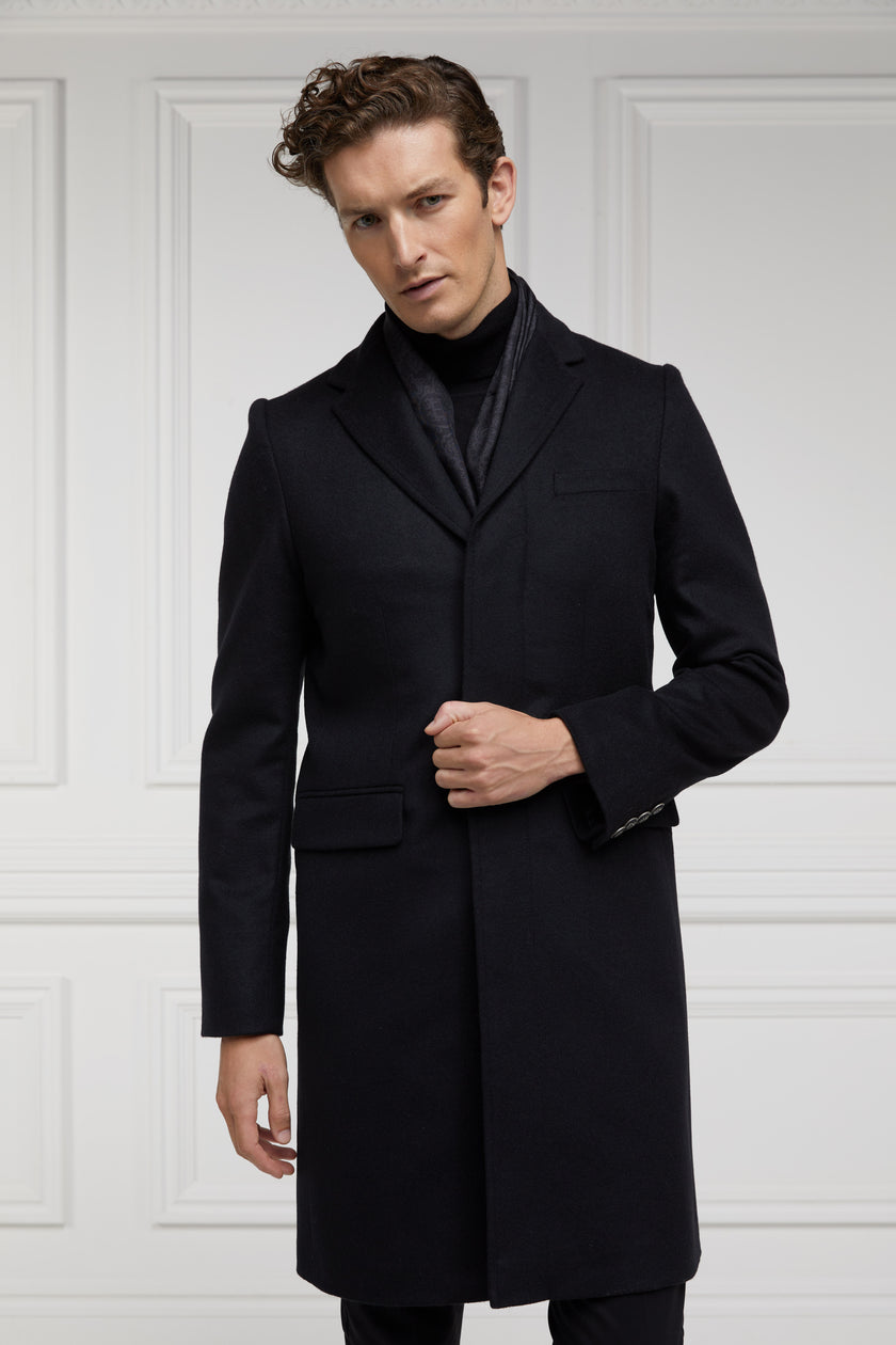 The Cheltenham Coat (Soft Black) – Holland Cooper