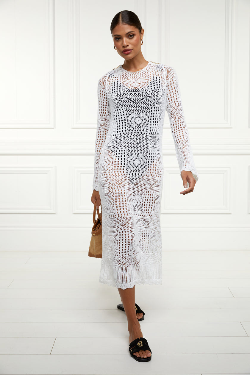White Crochet Beach Dress White Crochet Summer Dress Lace And Crochet Dresses Crochet Bon White Crochet Beach Dress White Crochet Summer Dress Lace And Crochet Dresses Crochet Bon
