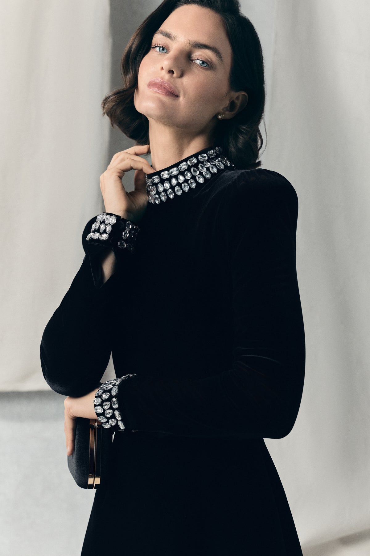 Beauchamp Mini Dress (Black)