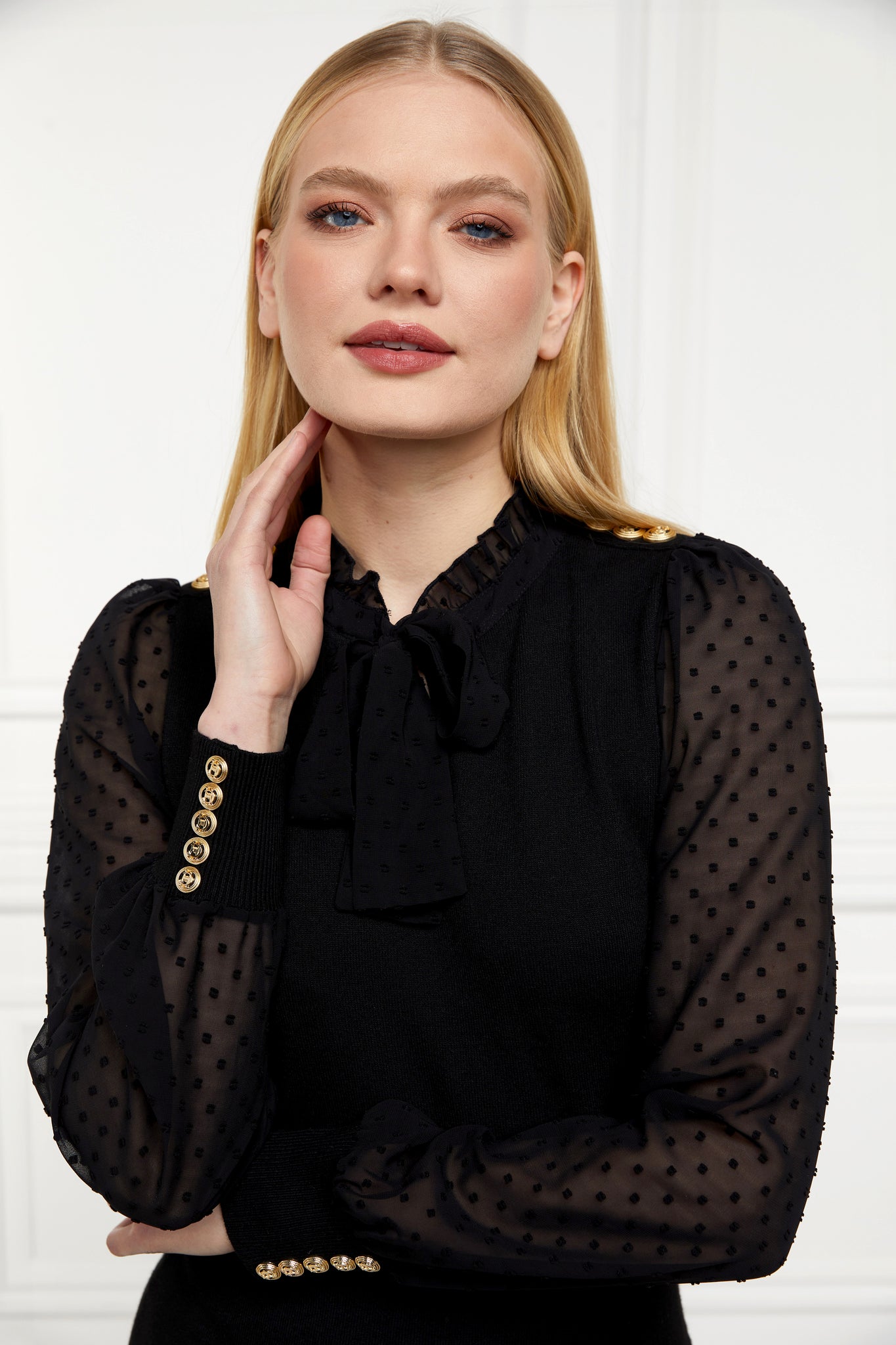 Bethany Mini Dress (Black) – Holland Cooper