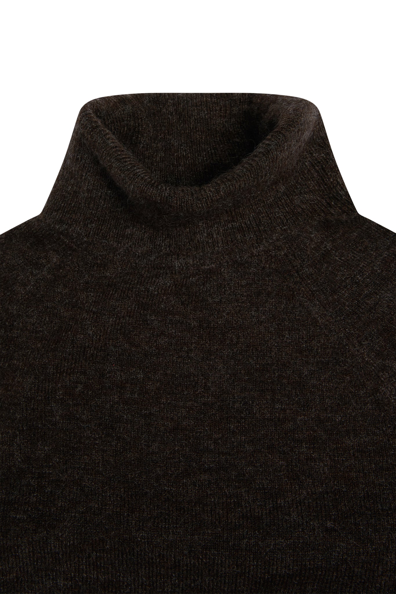 Maisie Roll Neck Knit (Chocolate)