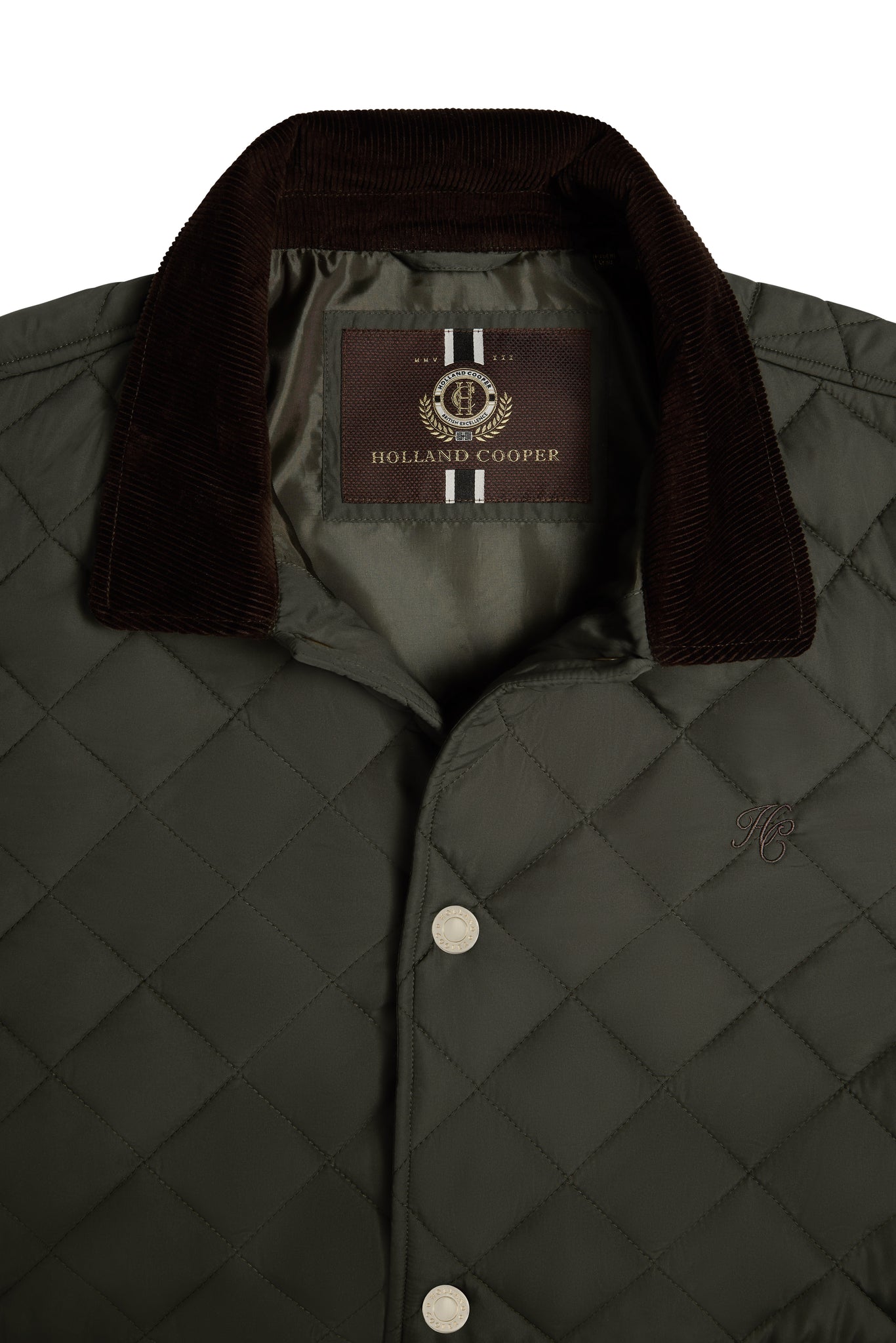 Men's Quilted Liner Jacket (Army Khaki)