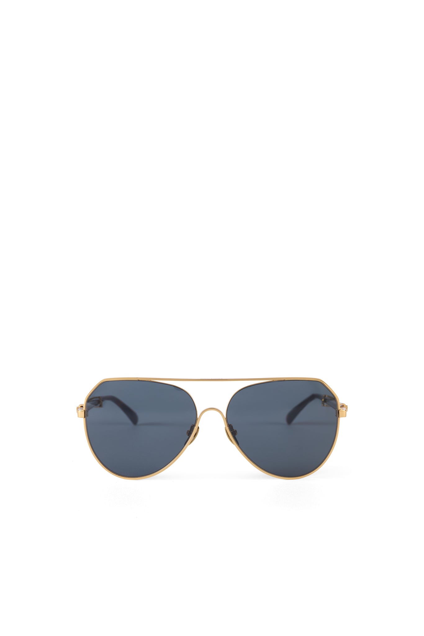 Milano Aviator Sunglasses (Gold)