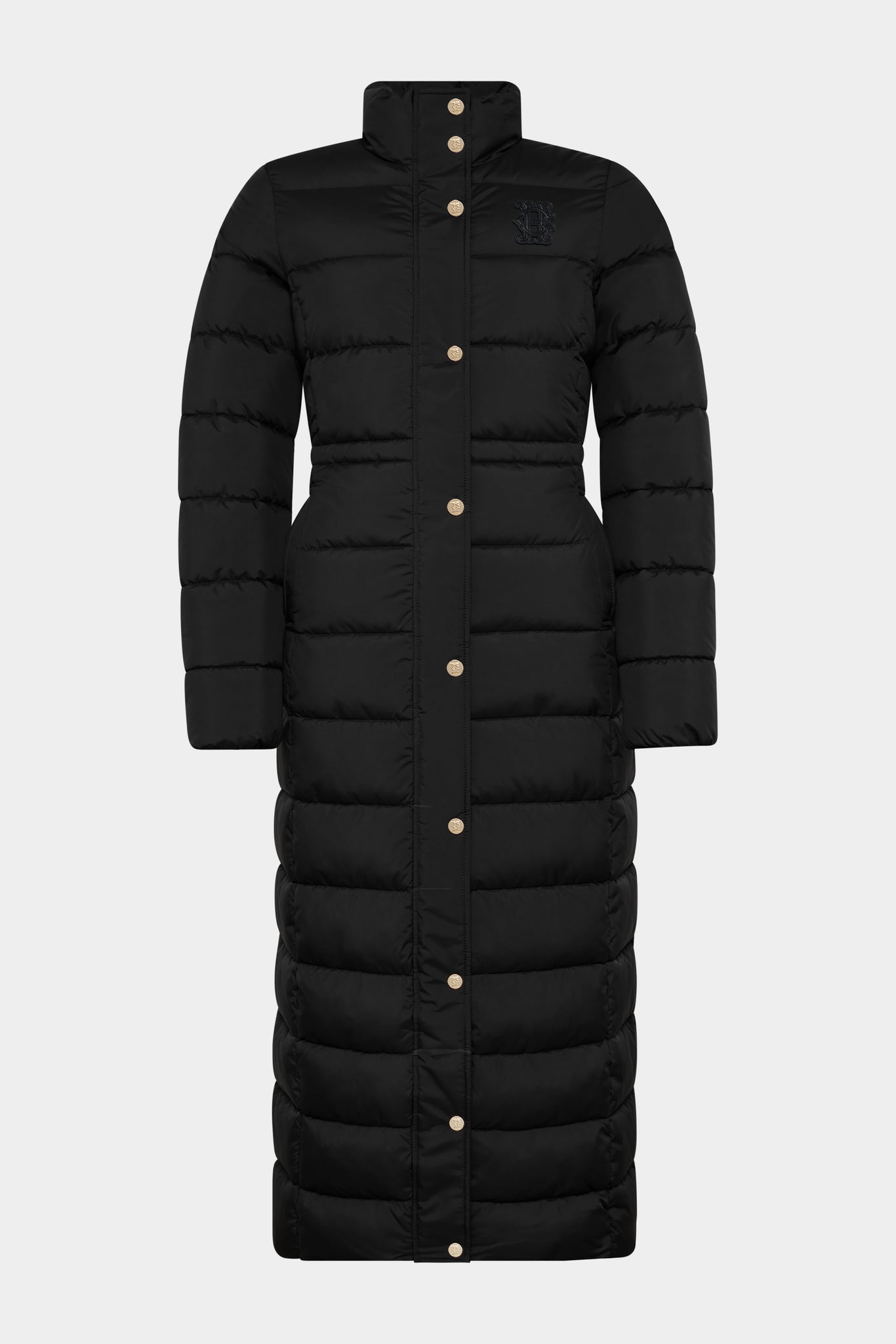 Milton Longline Coat (Black)