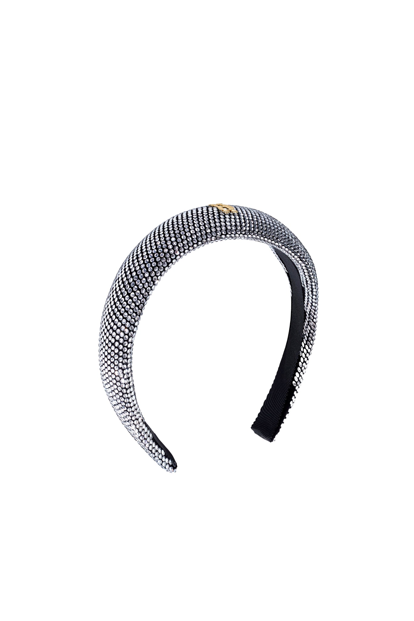 Narrow Headband (Silver Crystal)