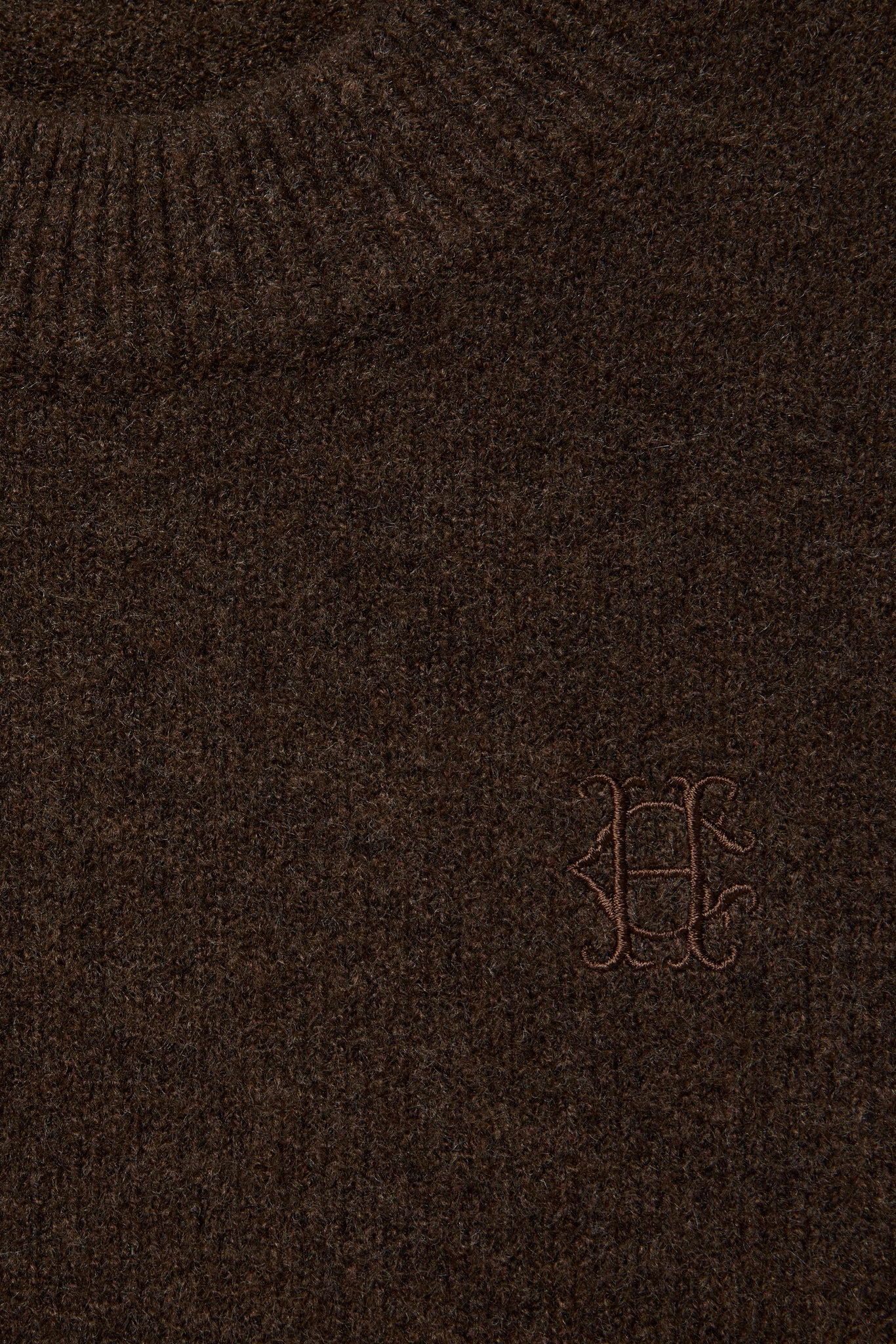 Nina Crew Neck Knit (Chocolate)