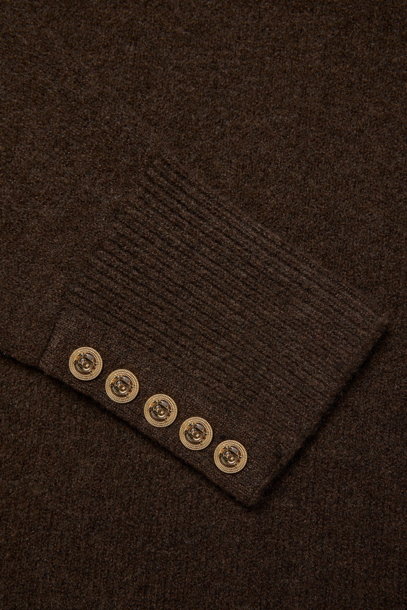 Nina Crew Neck Knit (Chocolate)