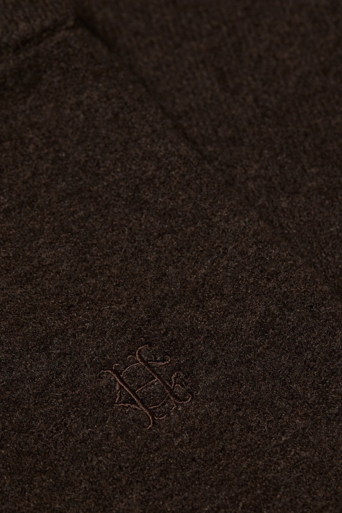 Nina Knitted Wide Leg Pant (Chocolate)