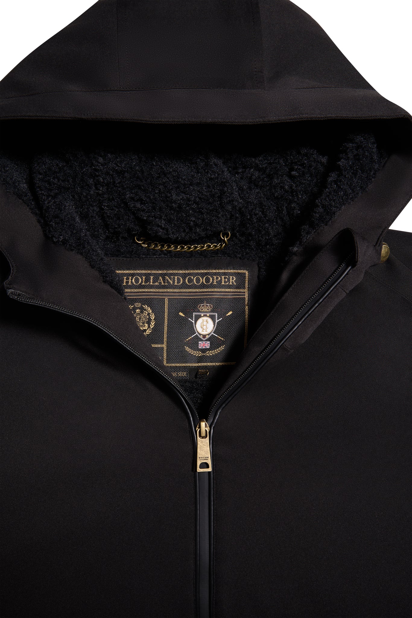 Men's One-Size Waterproof Coat (Black)