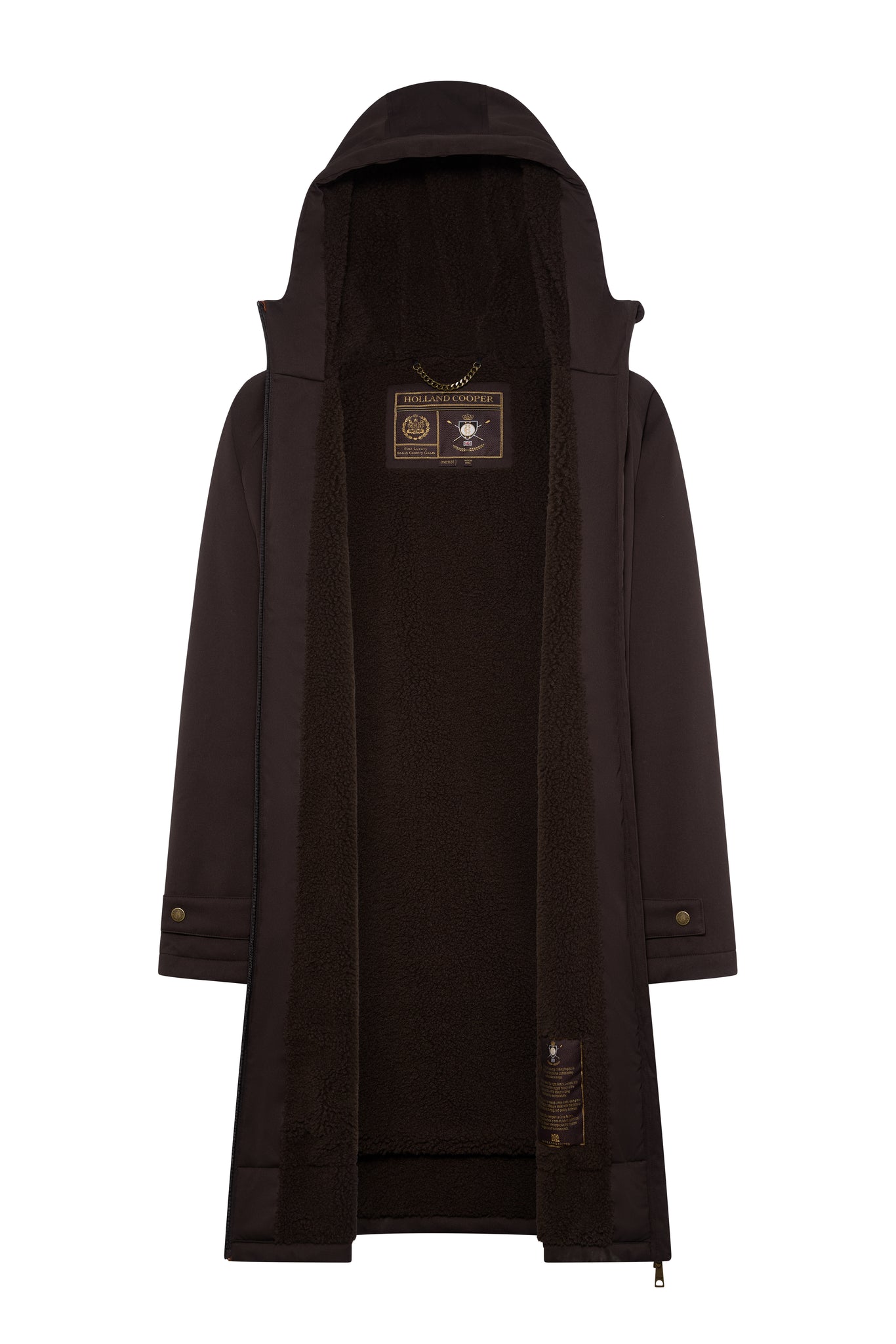 Men's One-Size Waterproof Coat (Chocolate)