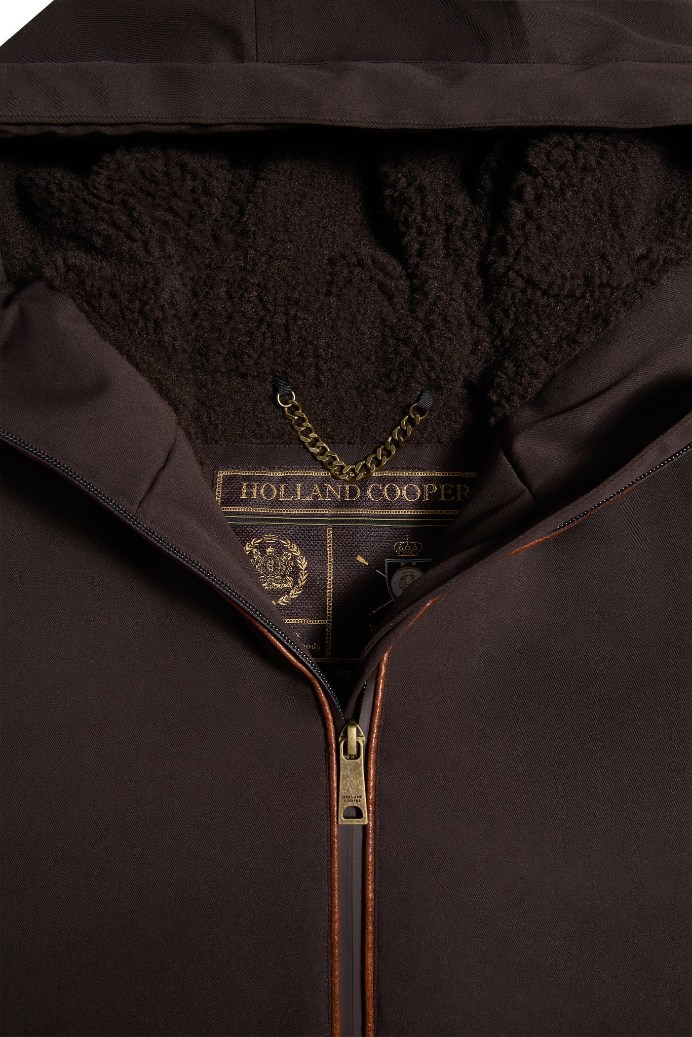 Men's One-Size Waterproof Coat (Chocolate)