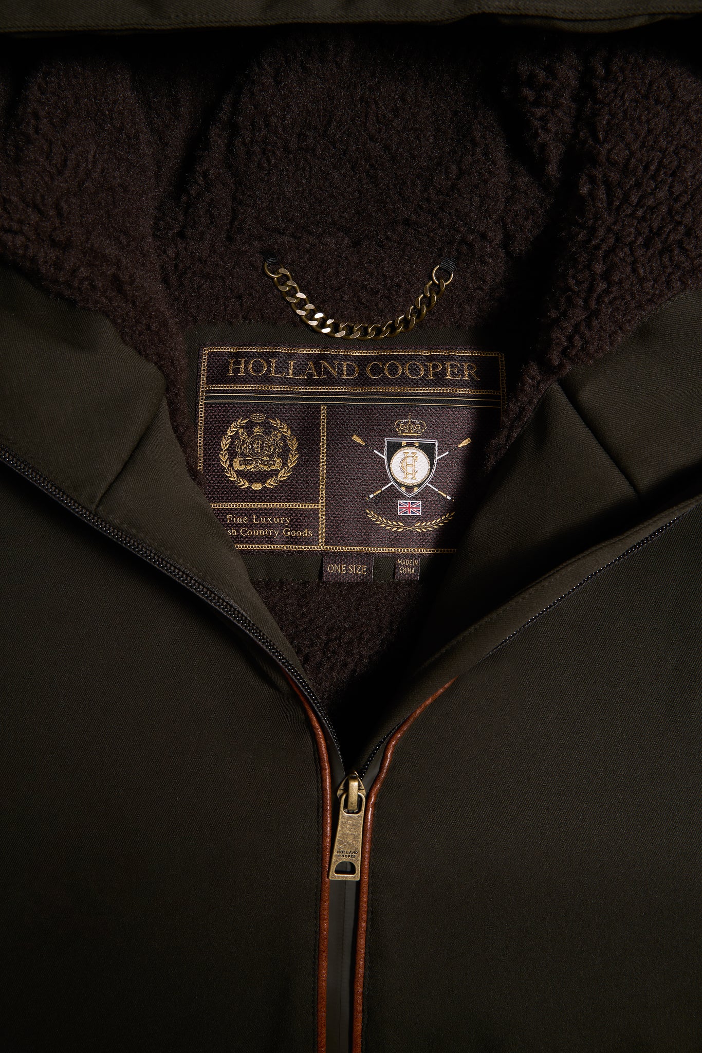 Men's One-Size Waterproof Coat (Khaki)