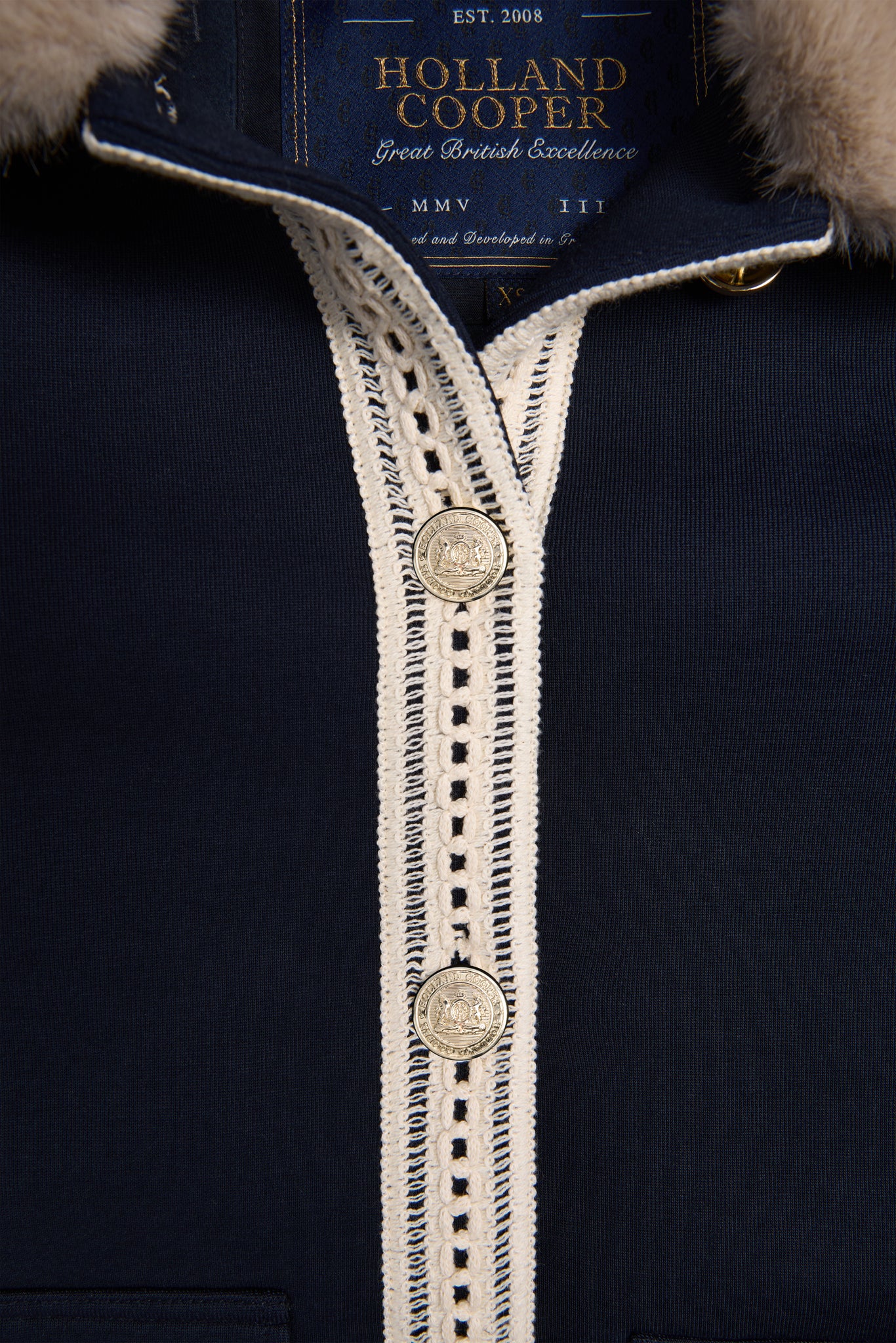 Ottie Trophy Jacket (Ink Navy)