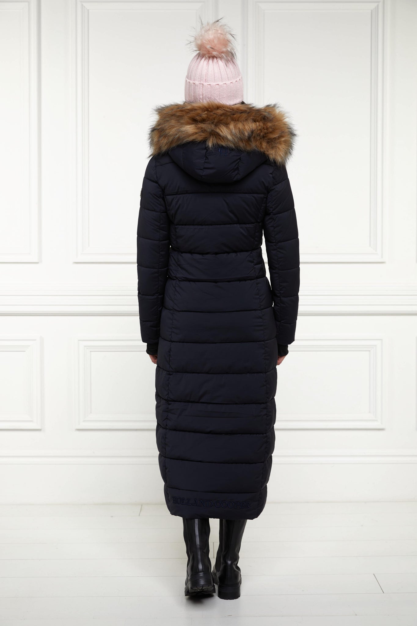 Glacier Full Length Puffer (Ink Navy)