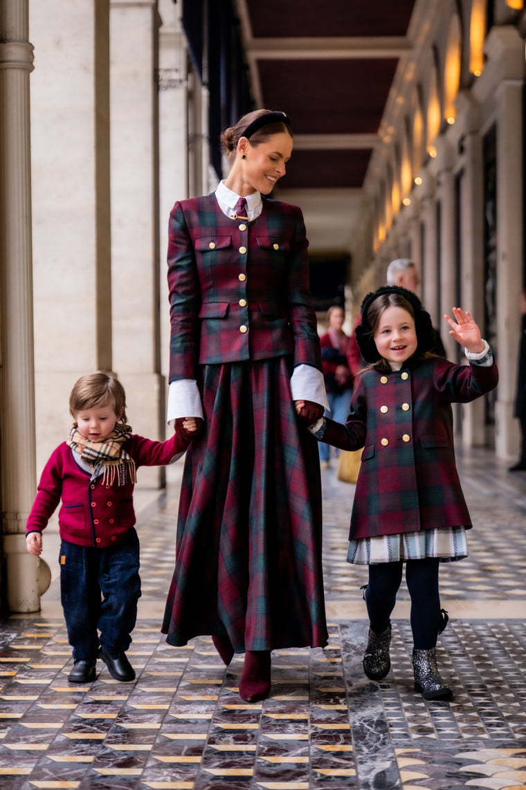 The Paris Mulberry Tartan Look