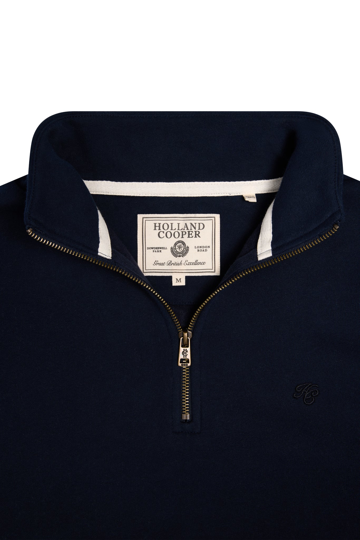 Men's Quarter Zip Sweat (Ink Navy)