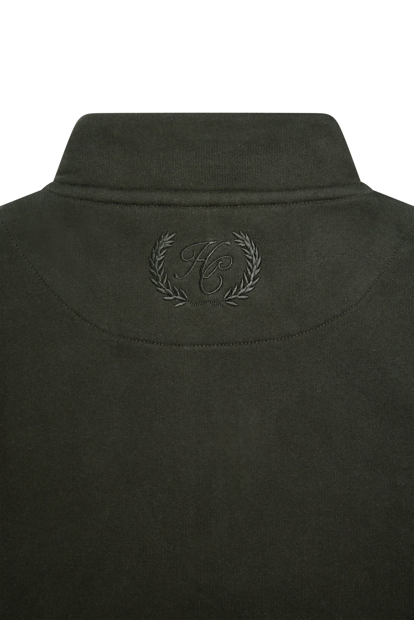 Men's Quarter Zip Sweat (Racing Green)