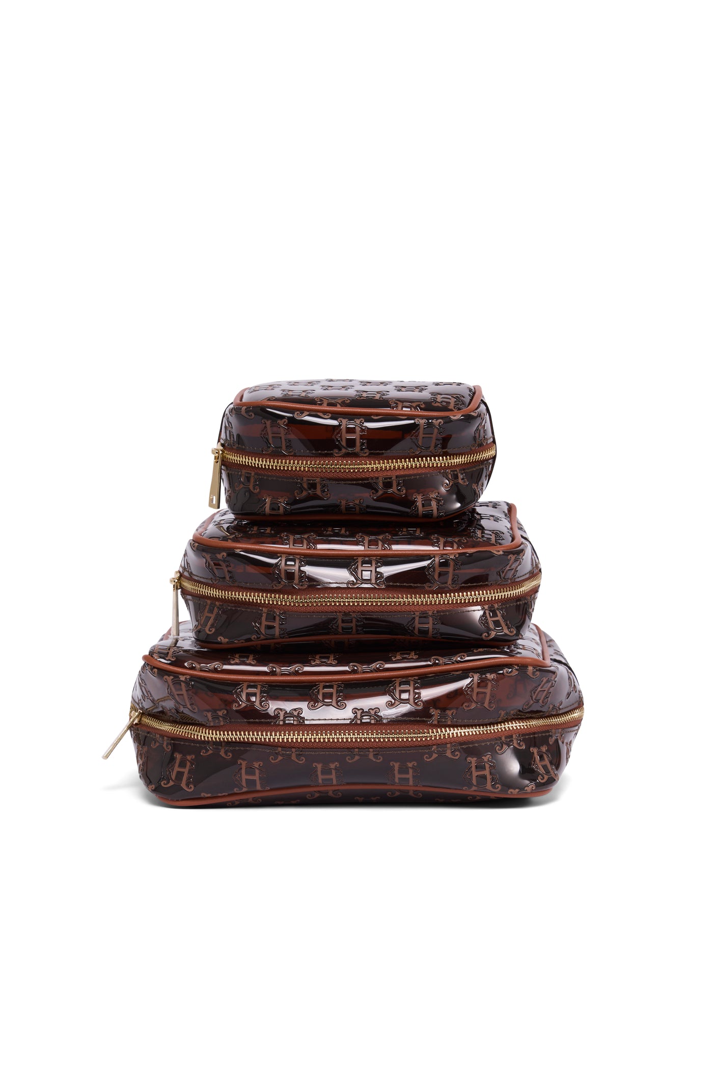 Monogram Cosmetic Set (Chocolate Monogram)
