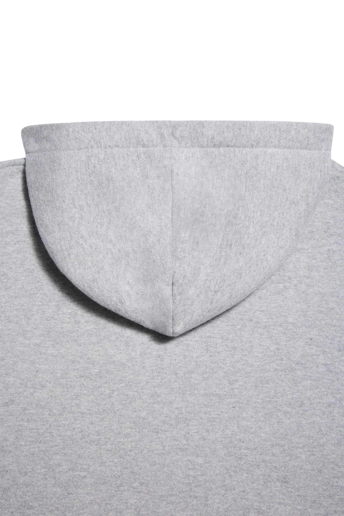 Relaxed Fit Script Hoodie (Grey Marl)