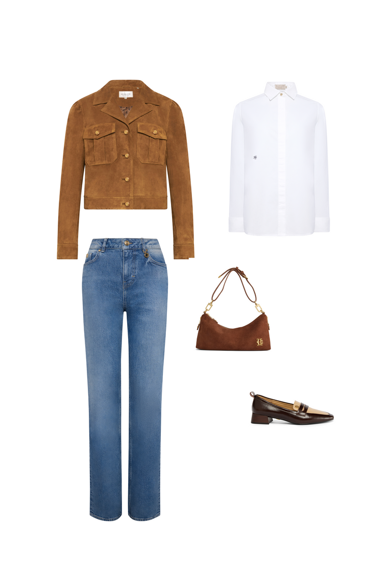 The Richmond Suede Jacket Look