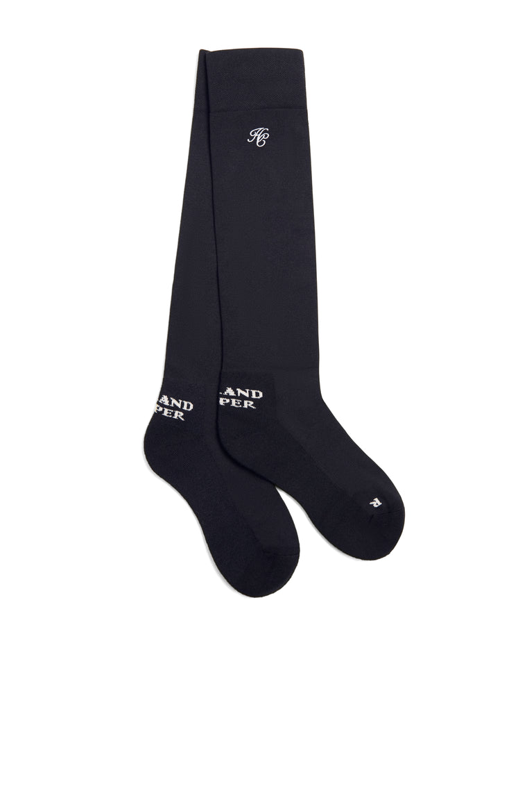 Riding Sock (Ink Navy Ecru)