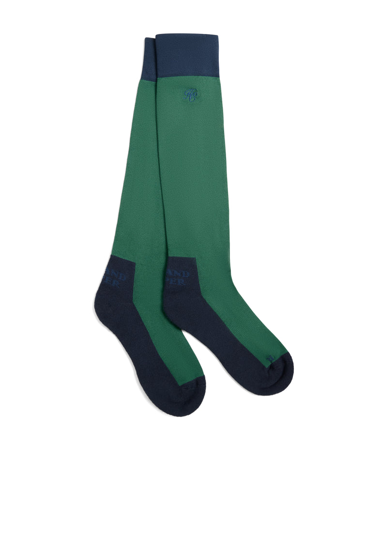 Riding Sock (Racing Green Navy)