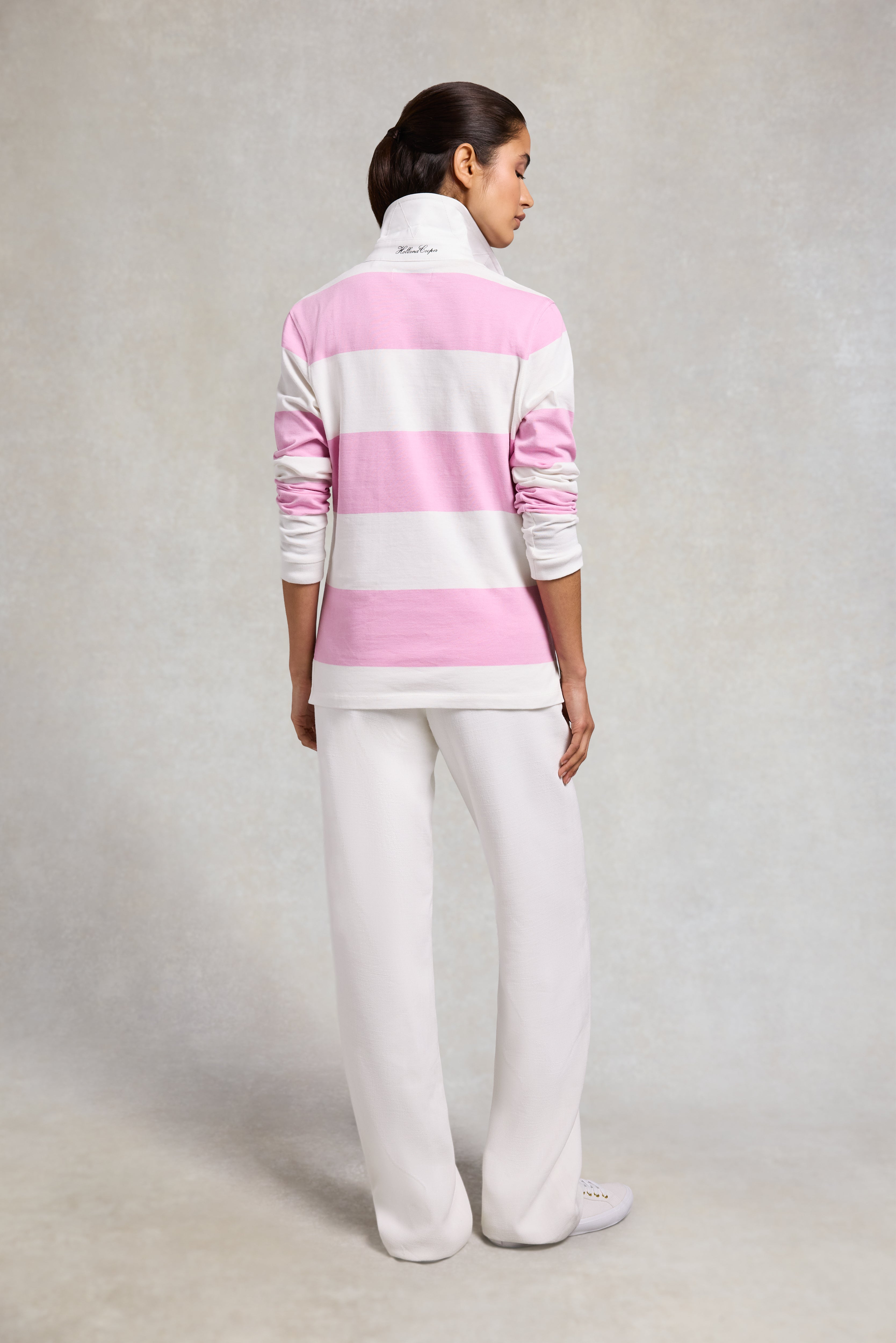 Rugby Shirt (Pink Ecru) – Holland Cooper