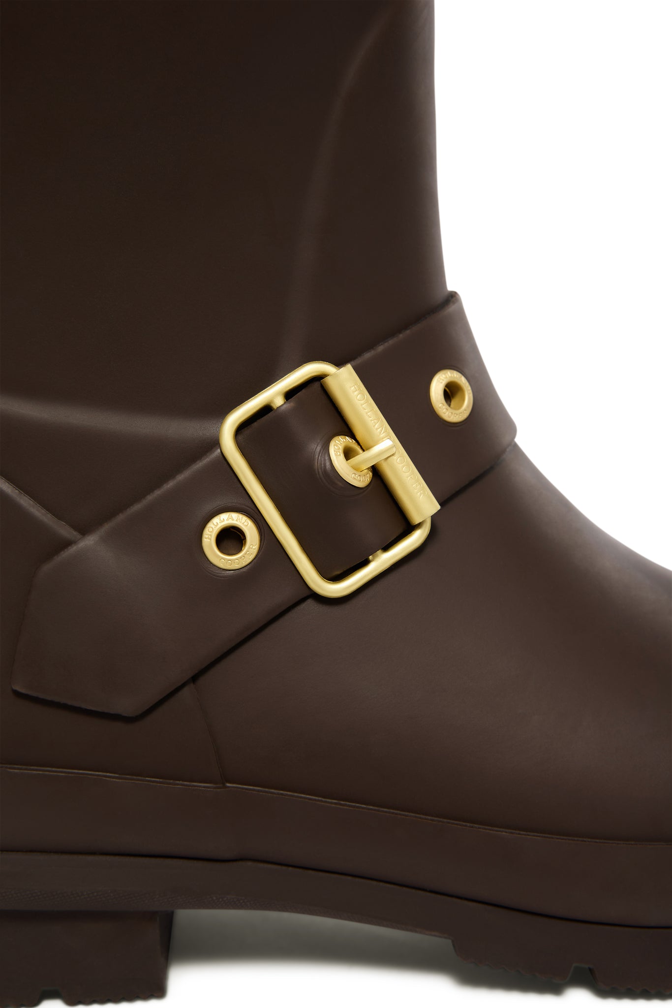 Sherpa Lined Chelsea Wellington (Chocolate Matte Gold)