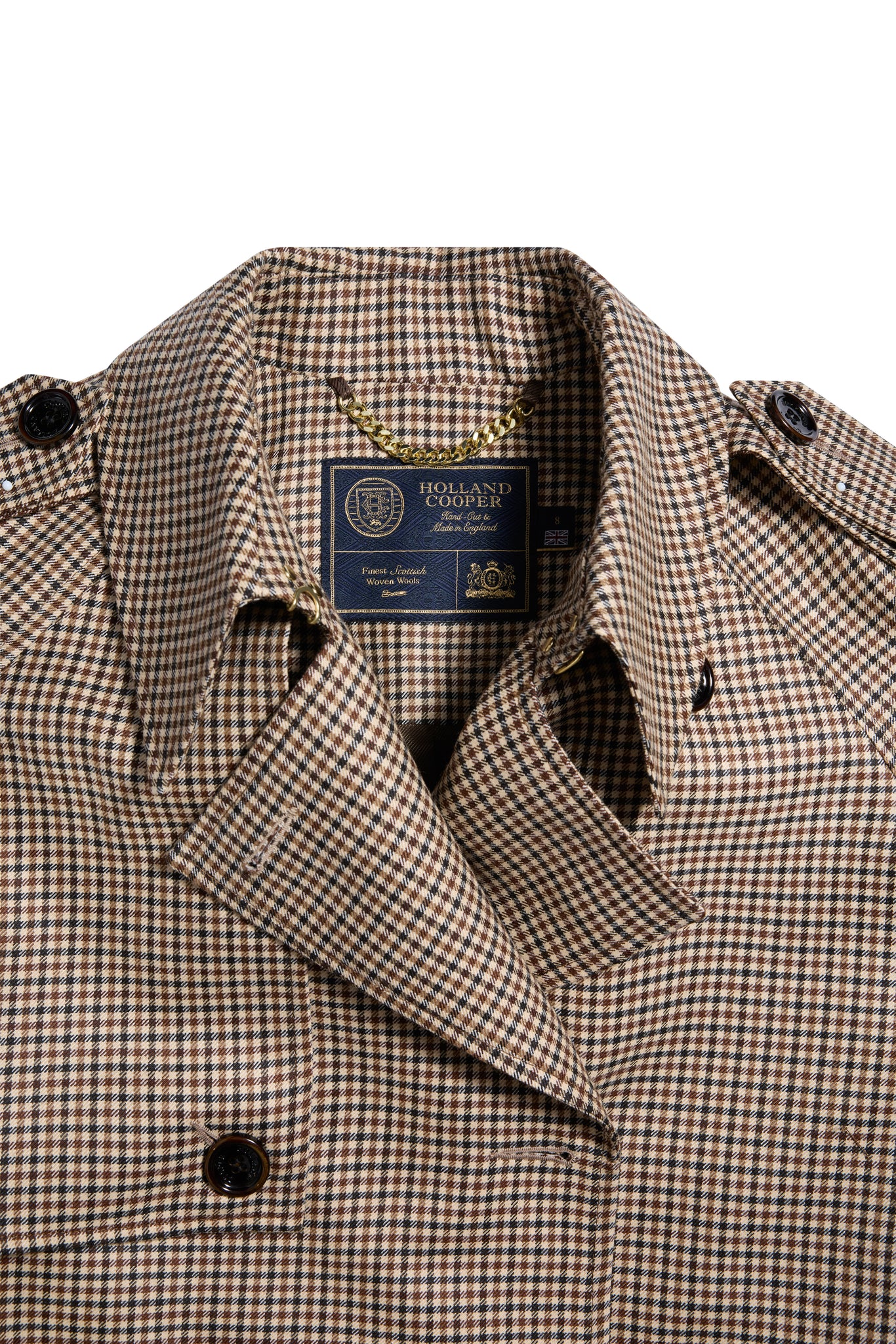 Full Length Soho Trench Coat (Westminster Tweed)