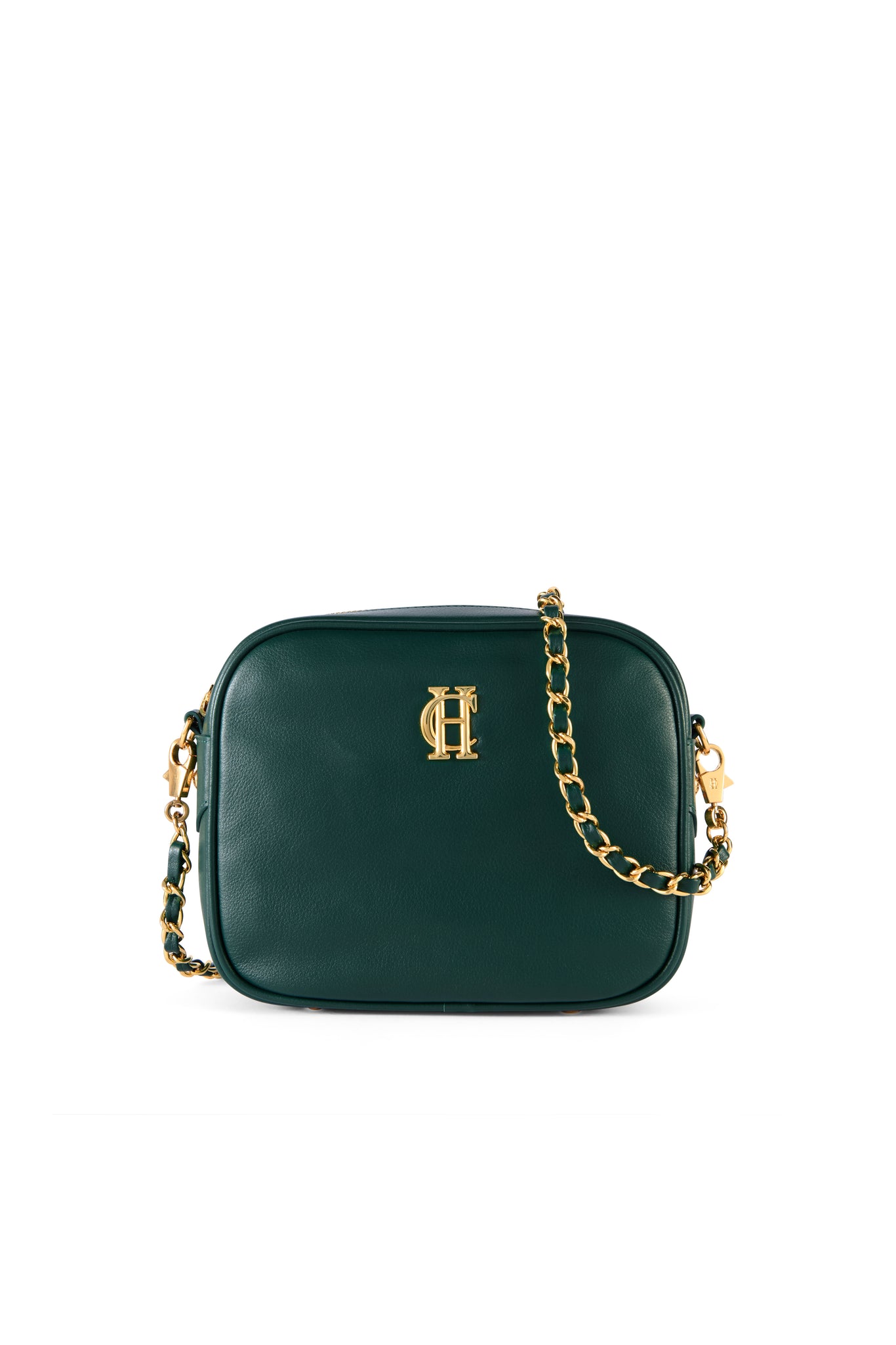 Soho Camera Bag (Emerald Leather)