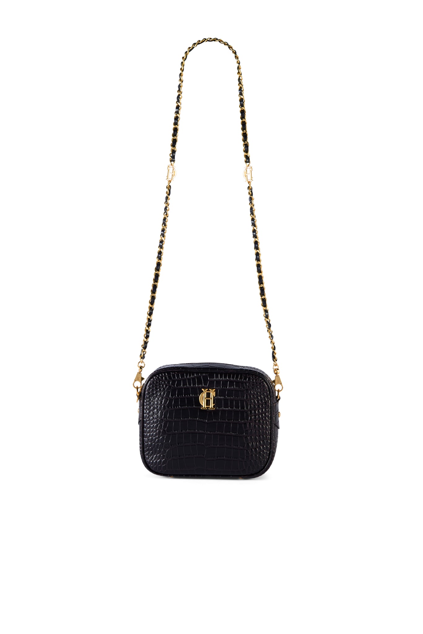 Soho Camera Bag (Rich Chocolate Croc)