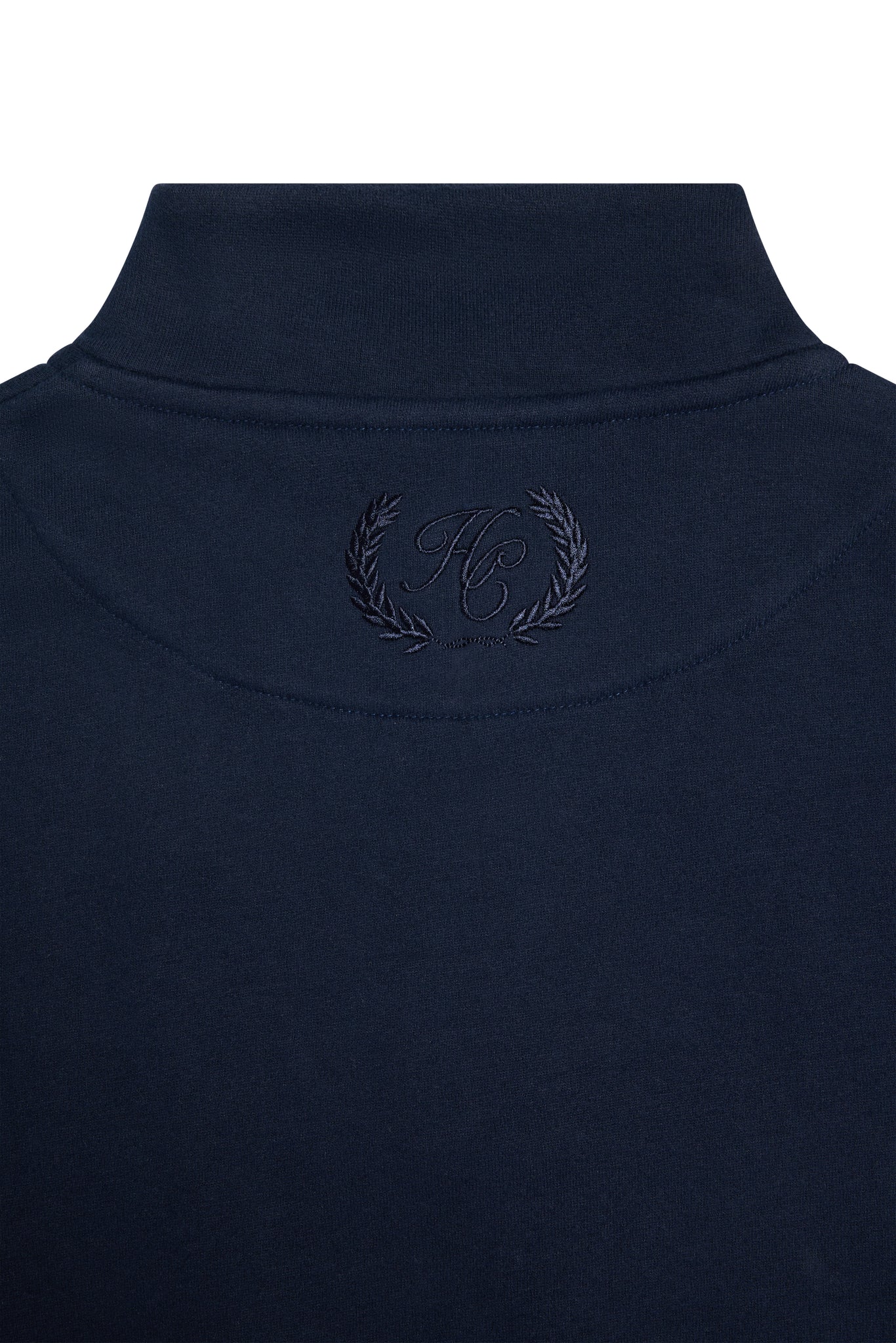 Men's Sporting Goods Zip Henley (Ink Navy)