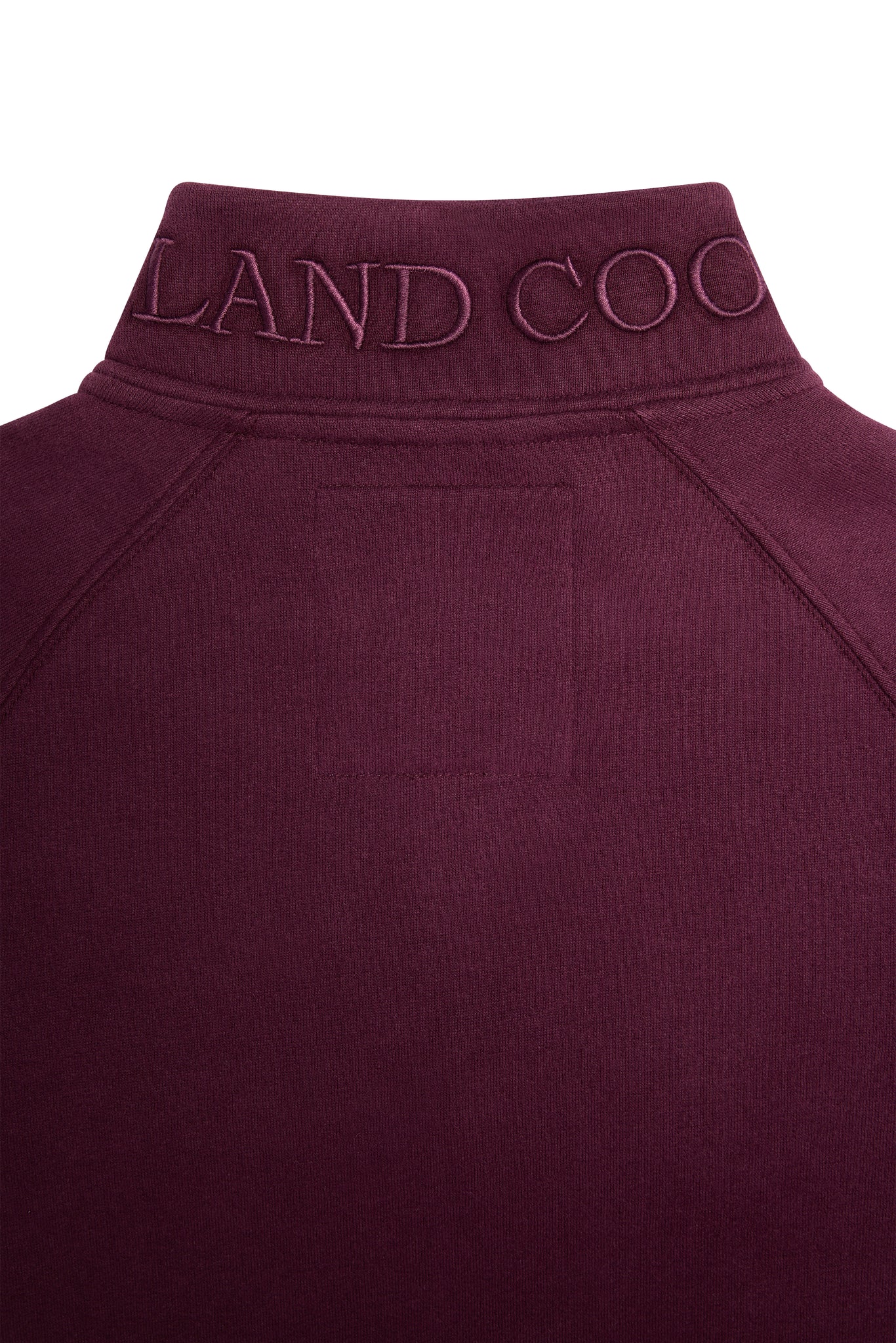 Sporting Goods Zip Henley (Mulberry)