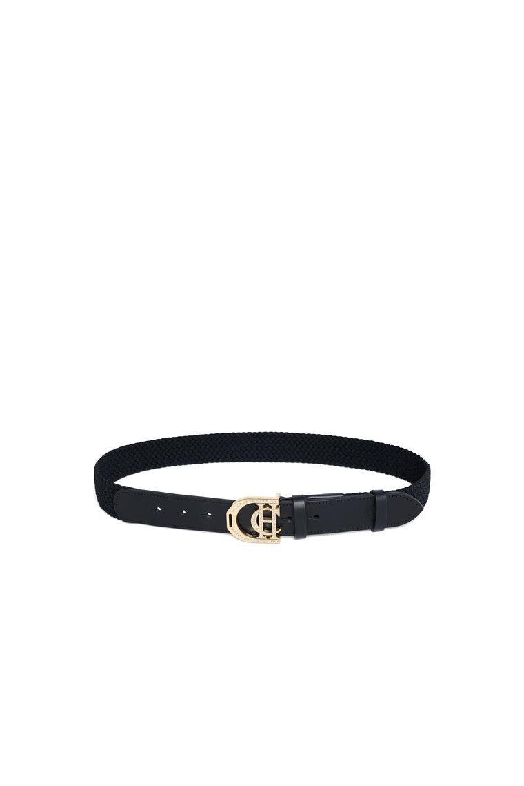 Stirrup Heritage Belt (Black Crystal)