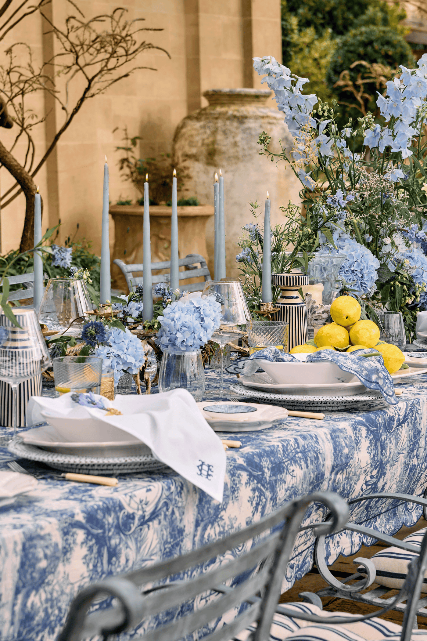 Tablecloth (Chateau Blue)