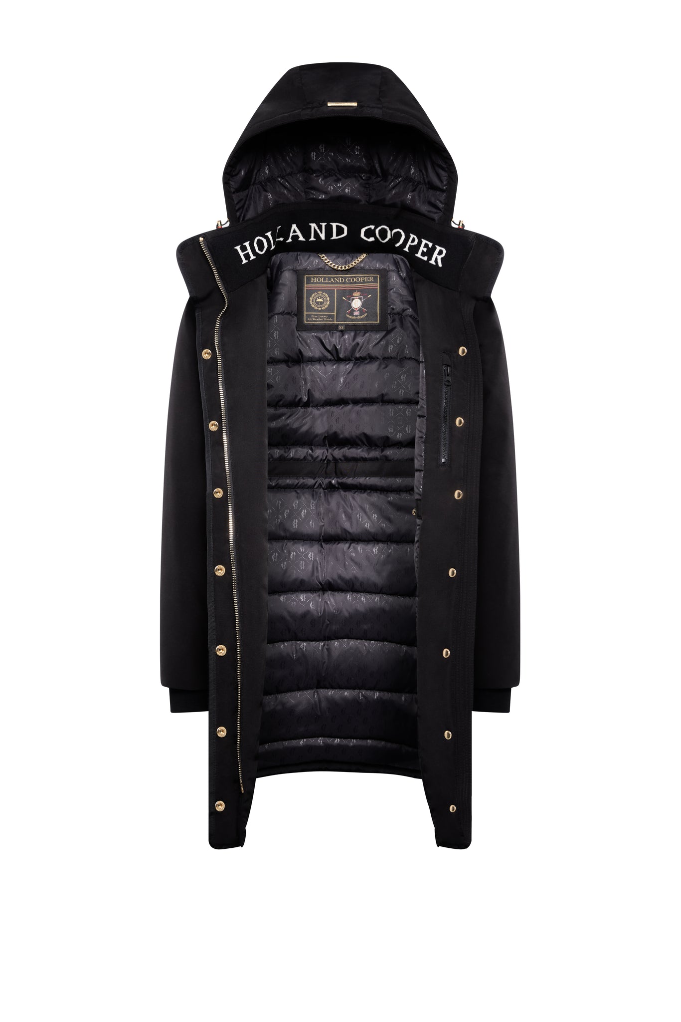 Team Waterproof Coat (Black)