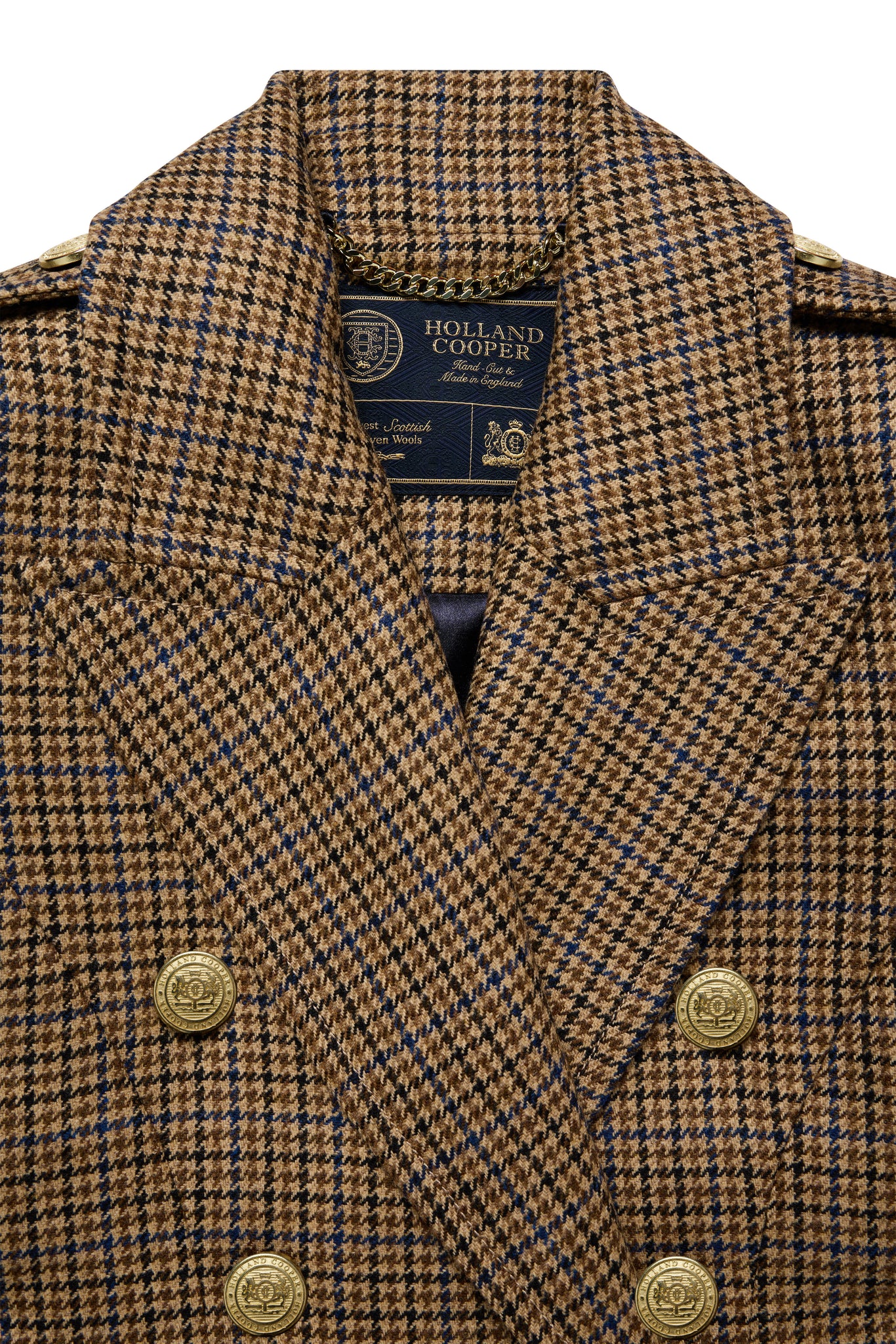 The Great Coat (Abbot Check Tweed)