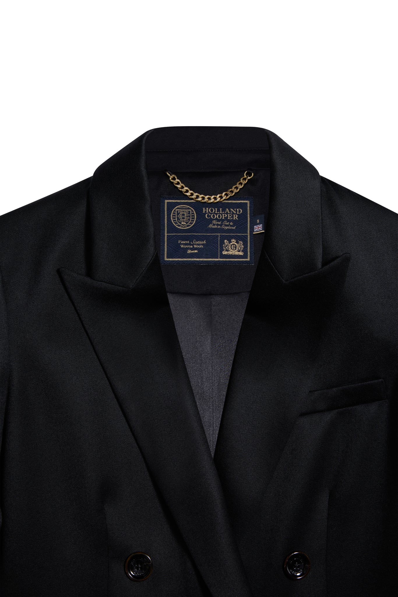 The Portman Blazer (Black Twill)