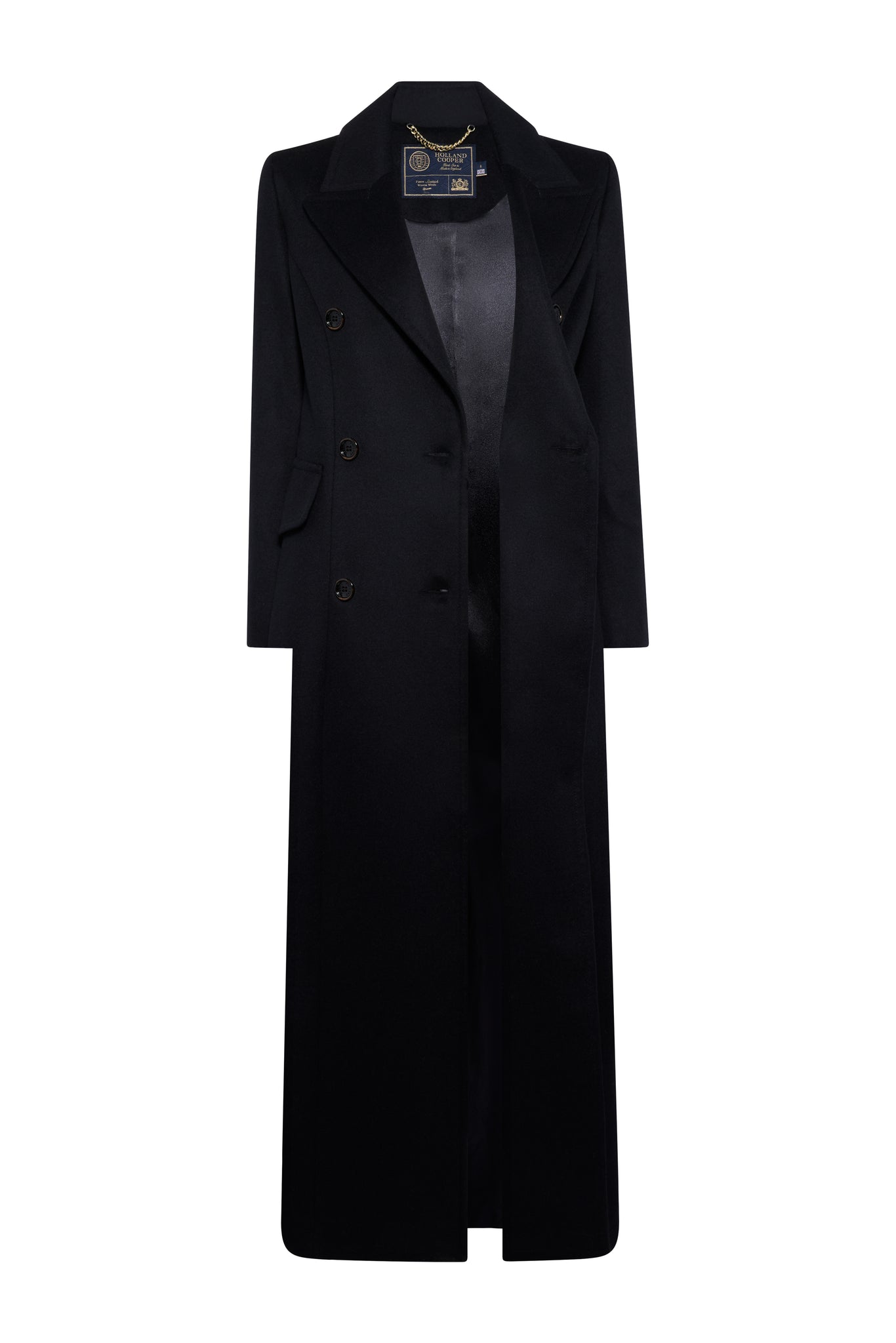 The Trinity Coat (Soft Black)