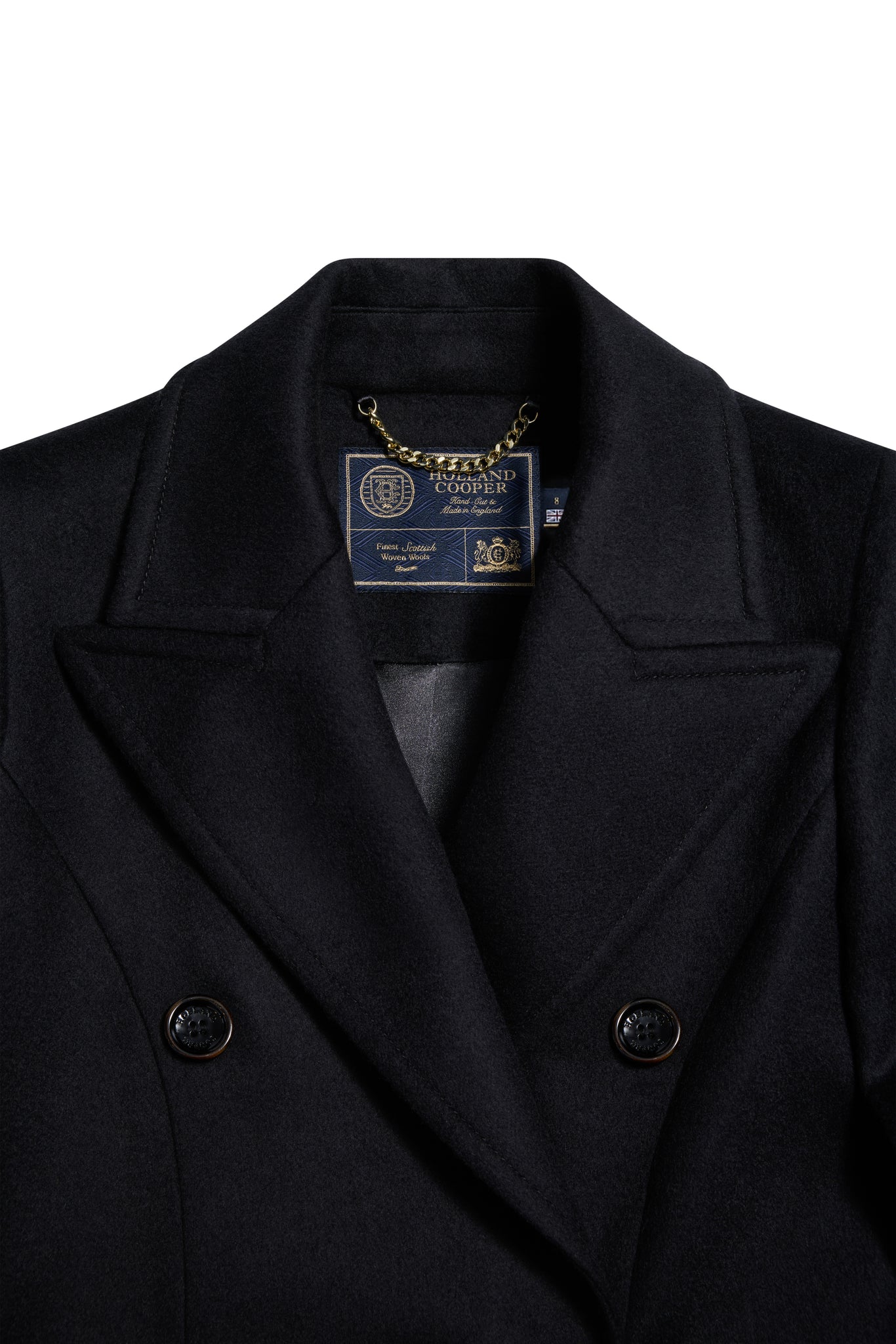 The Trinity Coat (Soft Black)