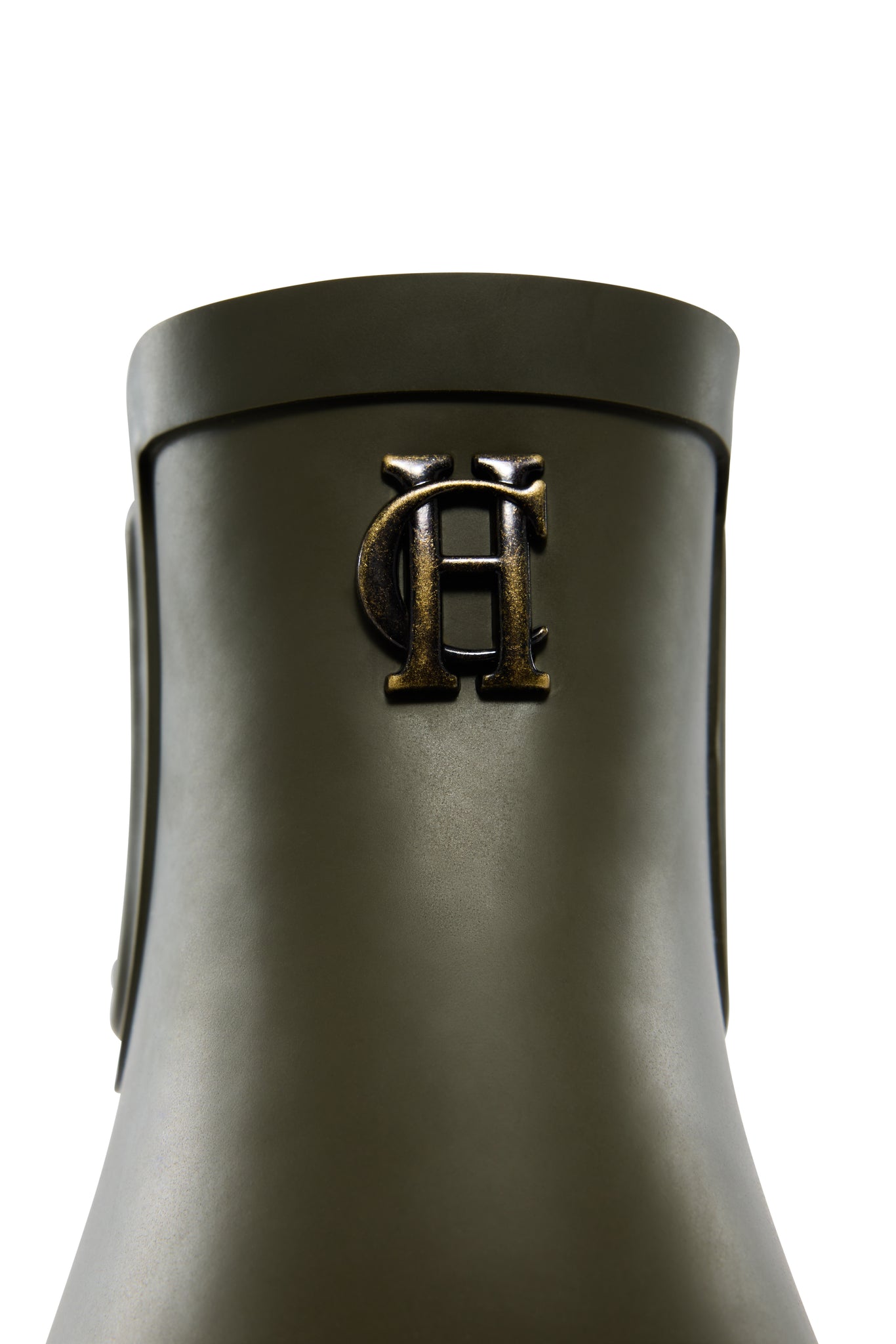 Sherpa Lined Chunky Chelsea Wellington (Khaki)