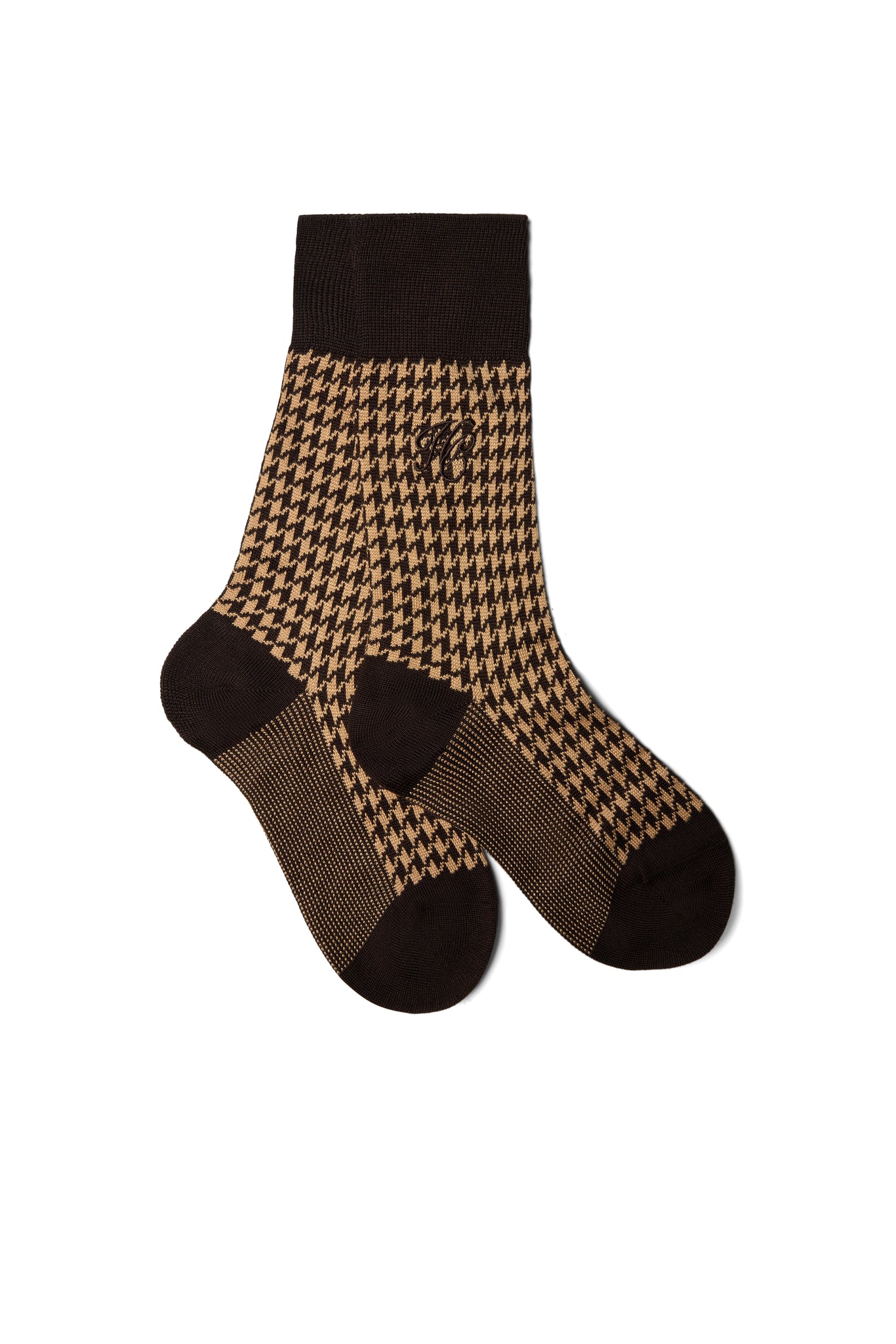 Women's Sock Gift Box (Chocolate Houndstooth Set)