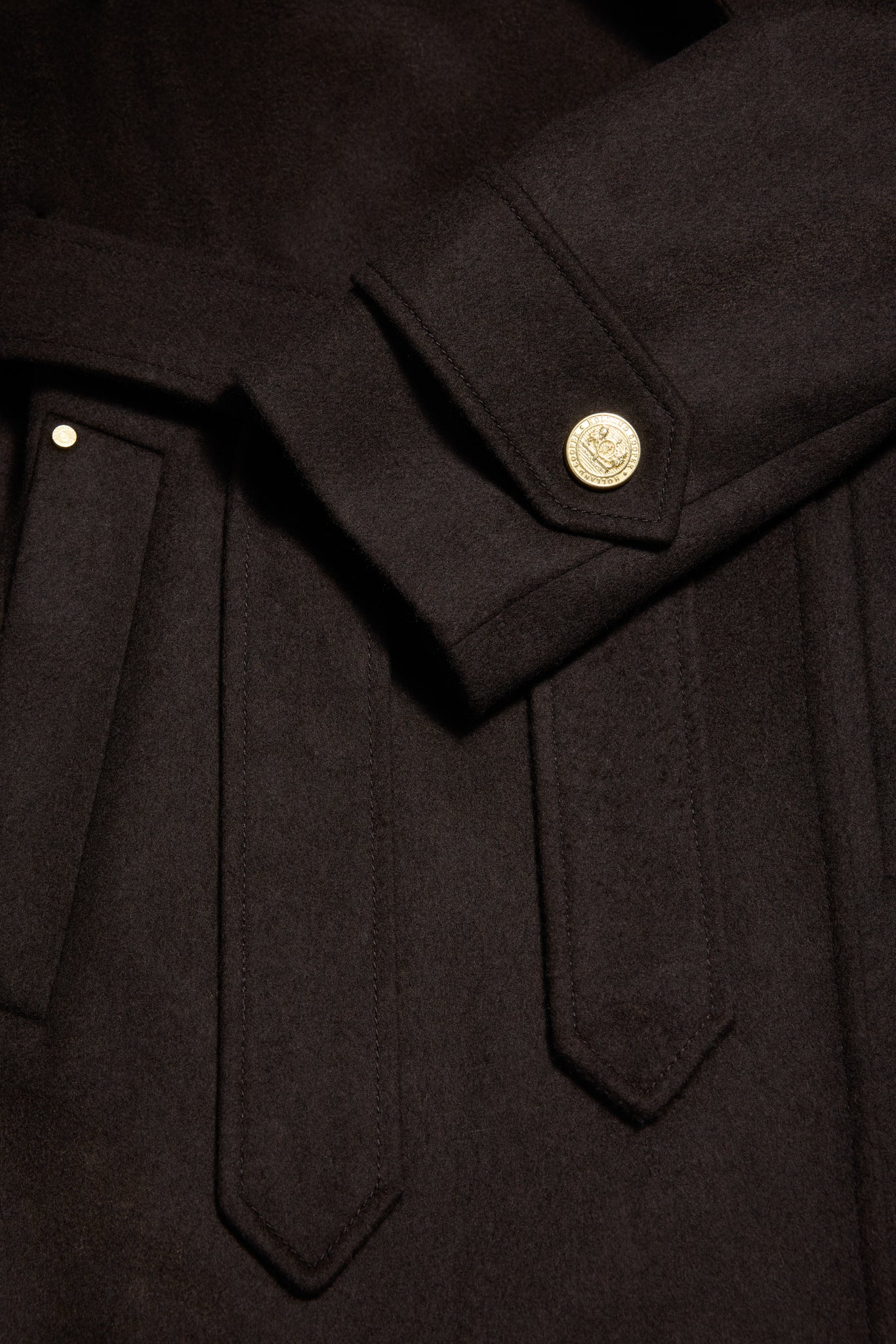 Wrap Coat (Chocolate)