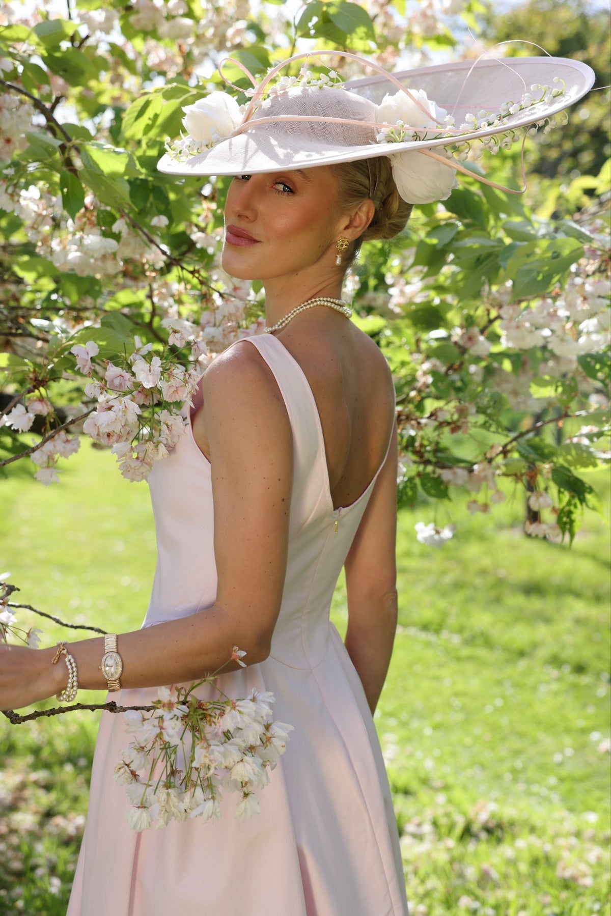 Leonora Smee's Chatsworth Woven Dress Look