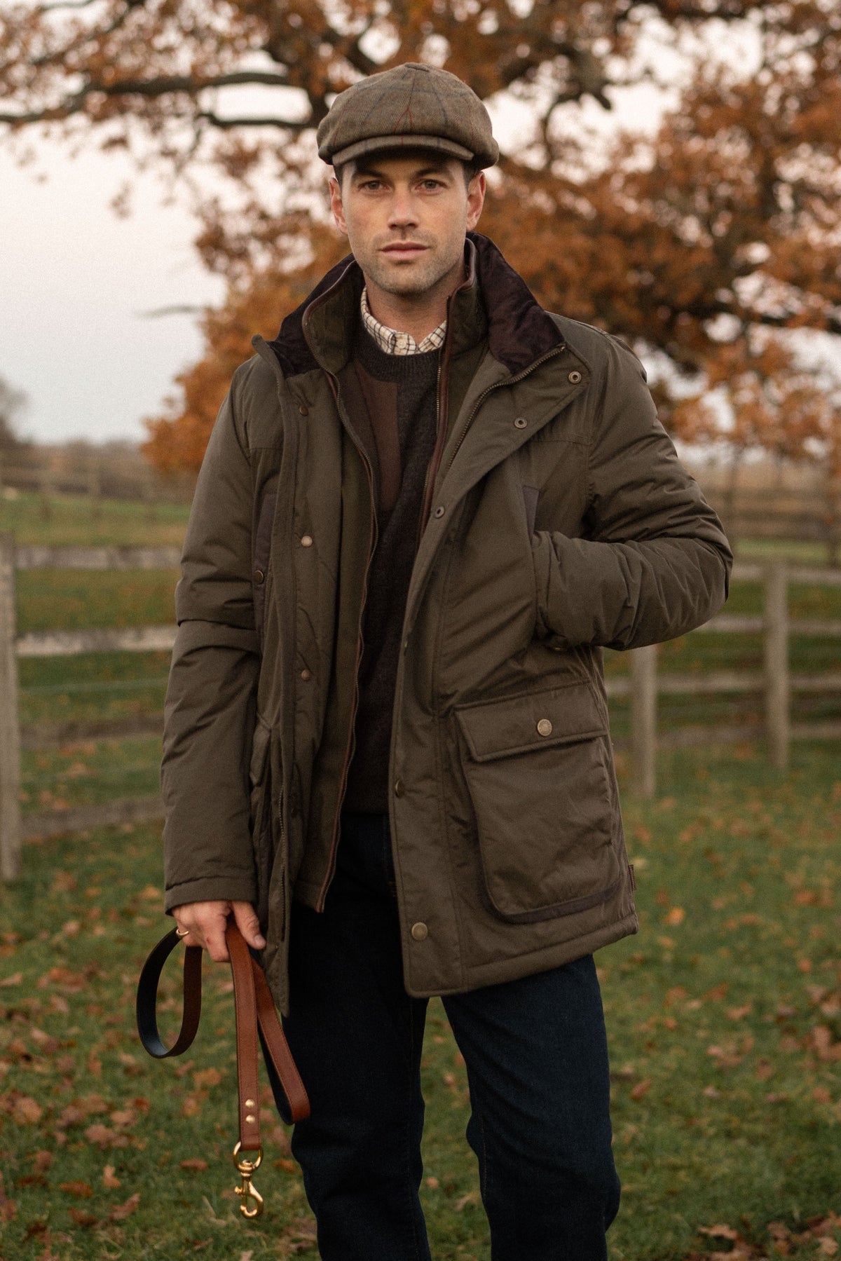 Men's Stamford Field Coat (Khaki)