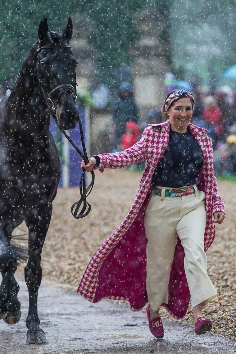 Laura Collett's Trot Up Look One