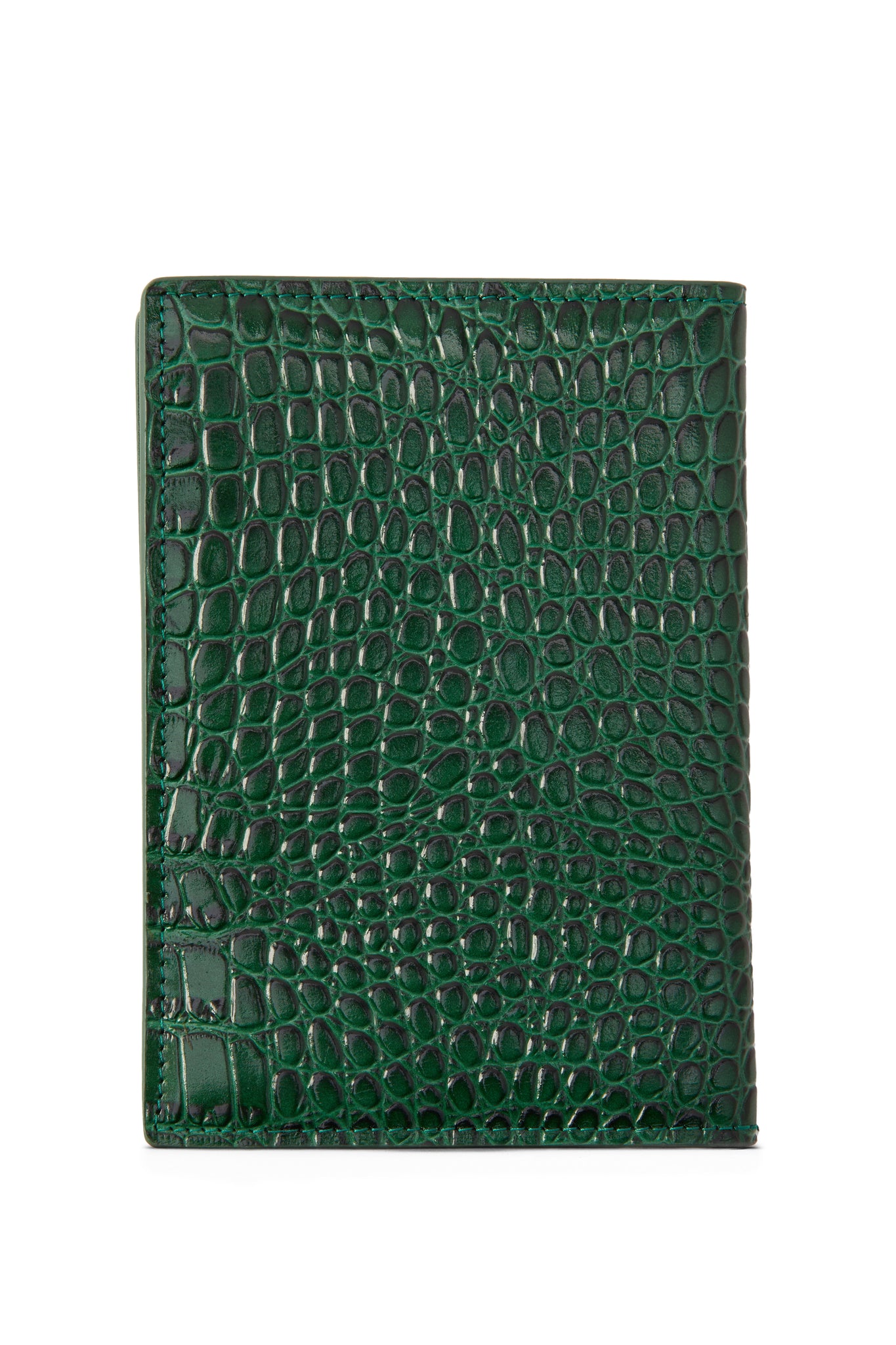 Chelsea Passport Holder (Emerald Croc)