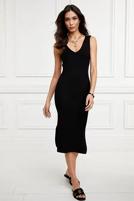 Kensington Sleeveless Dress (Black)